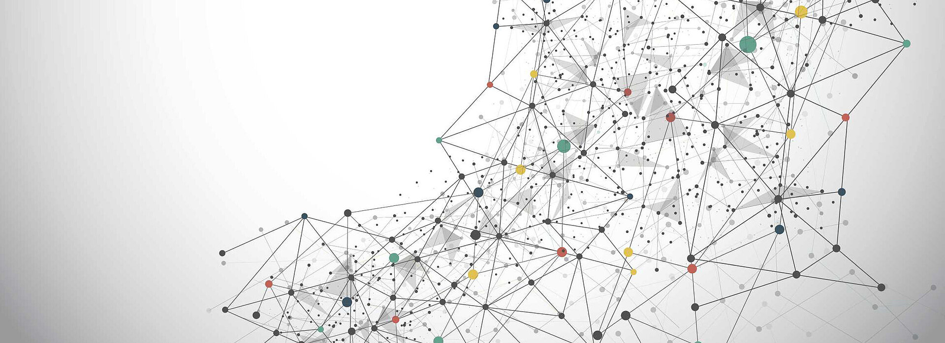 Bild mit einer Netzwerkstruktur, welches als Kontaktnetzwerk verstanden werden kann.